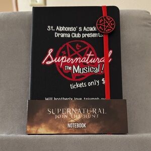 Culturefly Supernatural The Musical Notebook NWT
